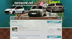 Desktop Screenshot of euroscene.net