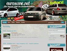 Tablet Screenshot of euroscene.net